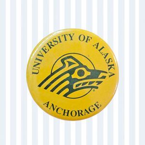 Vtg University of Alaska pin